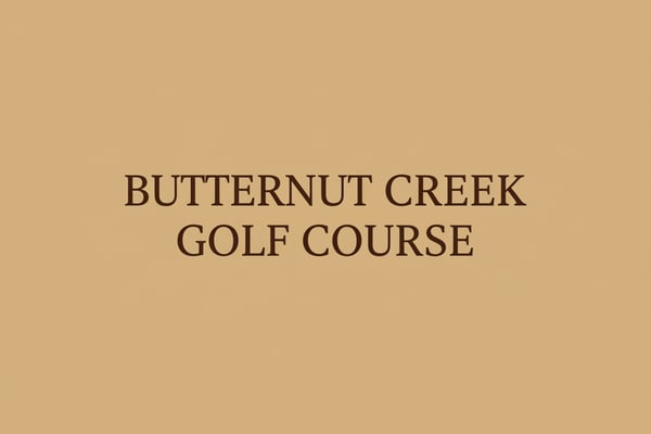 Butternut Creek Golf Course